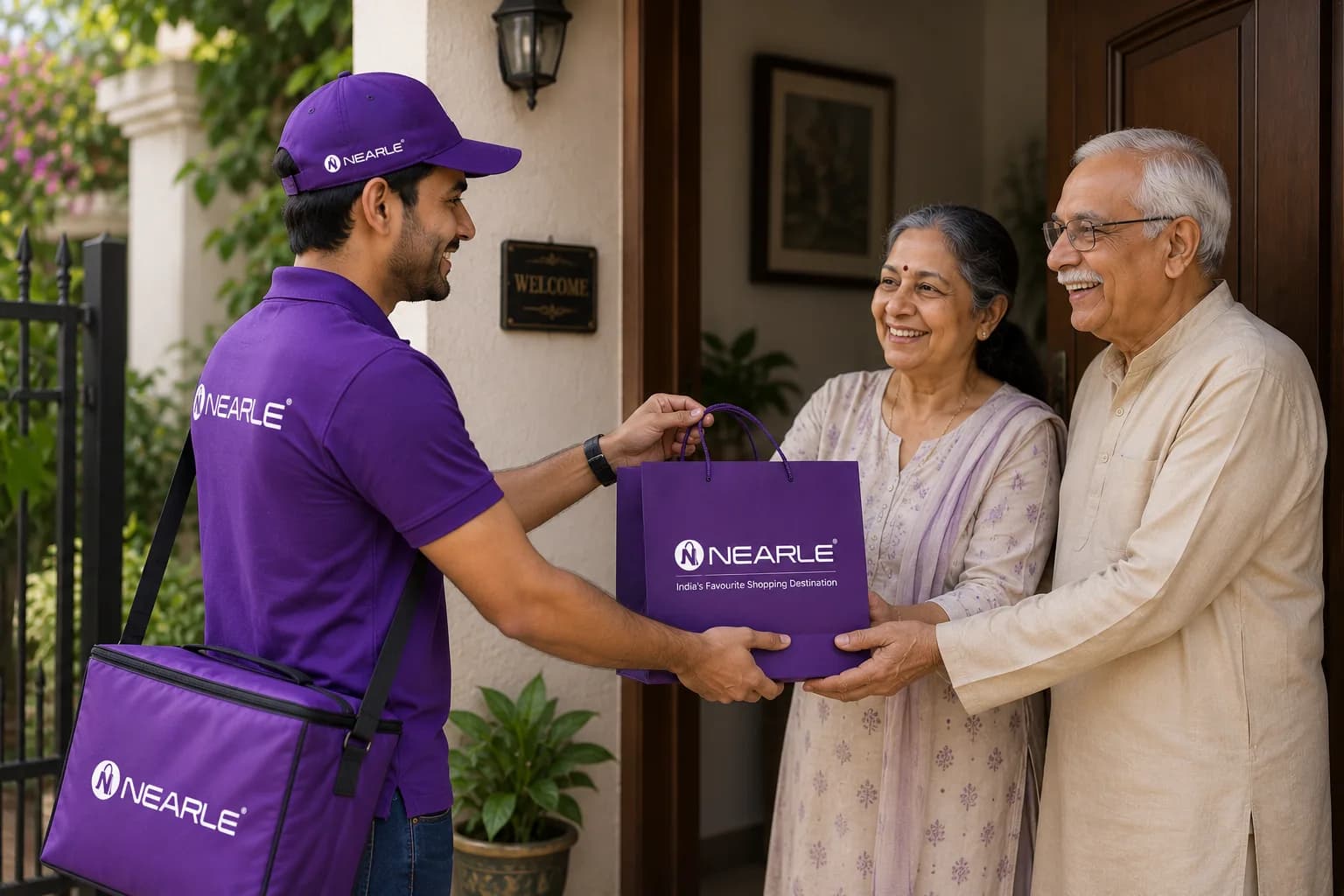 Nearle delivery partners and community members